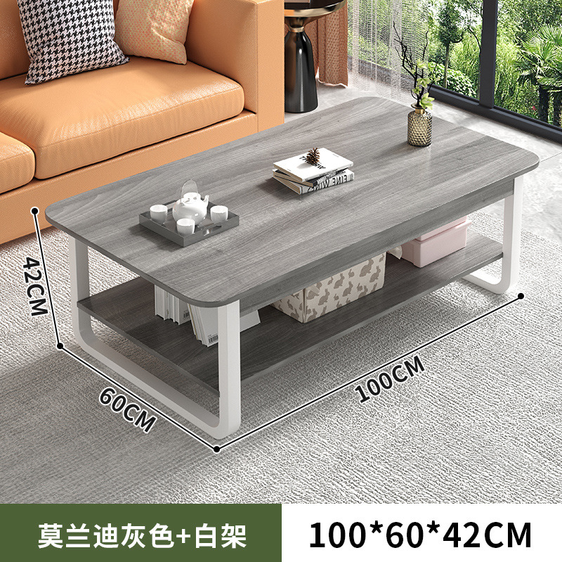 Mesa de té pequeña sala de estar simple simple mesa pequeña casa de sofá de lujo simple mesa creativa moderna mesa cuadrada