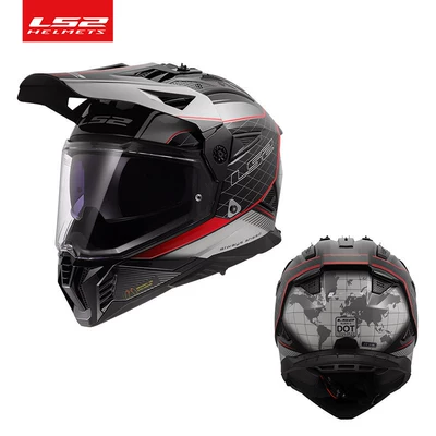 Winter Motorcycle Racing Mx702 – Motorcycle Safety Supplies - blackred-gray-layout-m