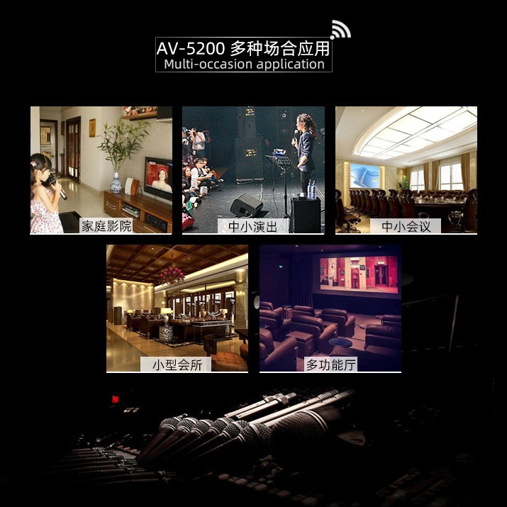 Fábrica directa de 300w 4 canales tarjeta altavoz amplificador conjunto de sonido doméstico HIFI puro Bluetooth digital posterior