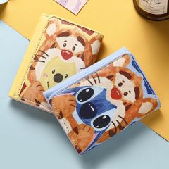 2023新款三折錢包女款高級感小巧小零錢包卡包短款皮夾ins風