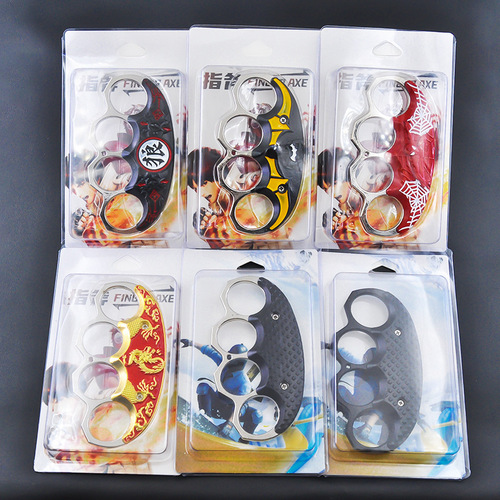 Animation peripheral cos finger tiger golden dragon spider man outdoor props toys game model student toys furnishings