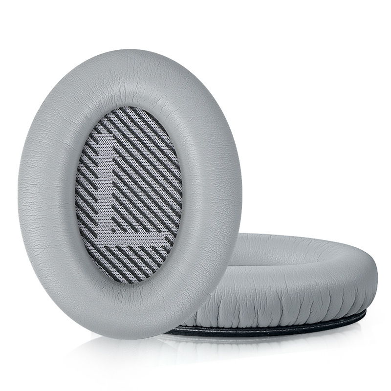 Doctor Bose QC35 orejeras QC25 QC15 cubierta del auricular AE2 esponja cubierta de cuero cubierta del oído de algodón