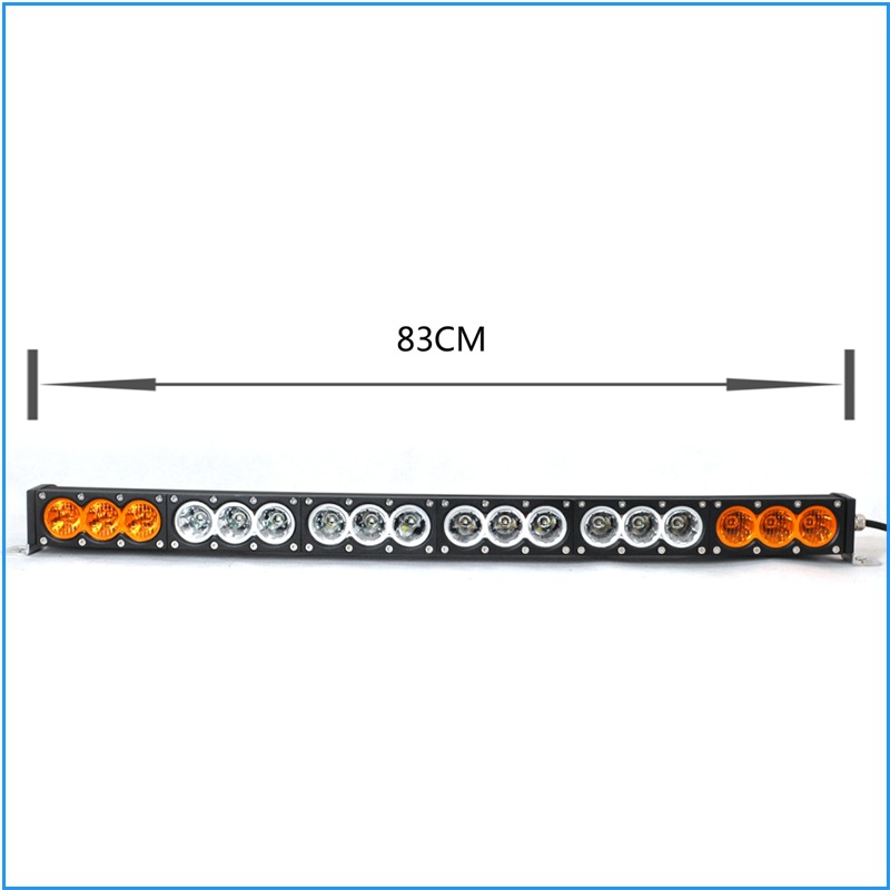 Single Row 10-Watt Led Long Strip Curved Light, High-Power High-Brightness Outdoor Work Light, 10-Watt Led Chip Marine Outdoor Spotlight
