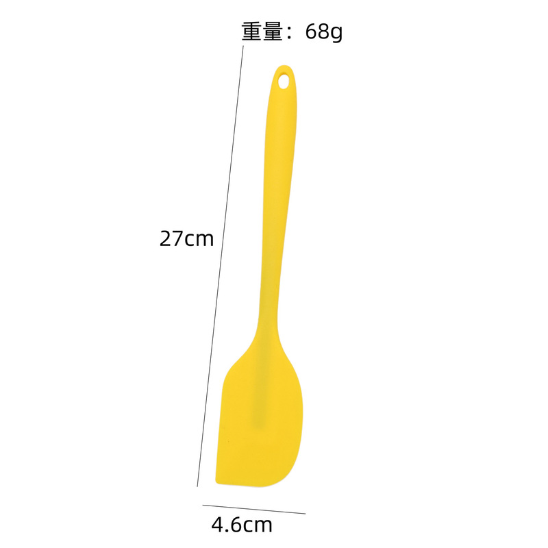 27CM一体式シリカゲルスクレーパー高温大型ケーキクリームナイフ焙煎ツールシャベルゴム焙煎|undefined