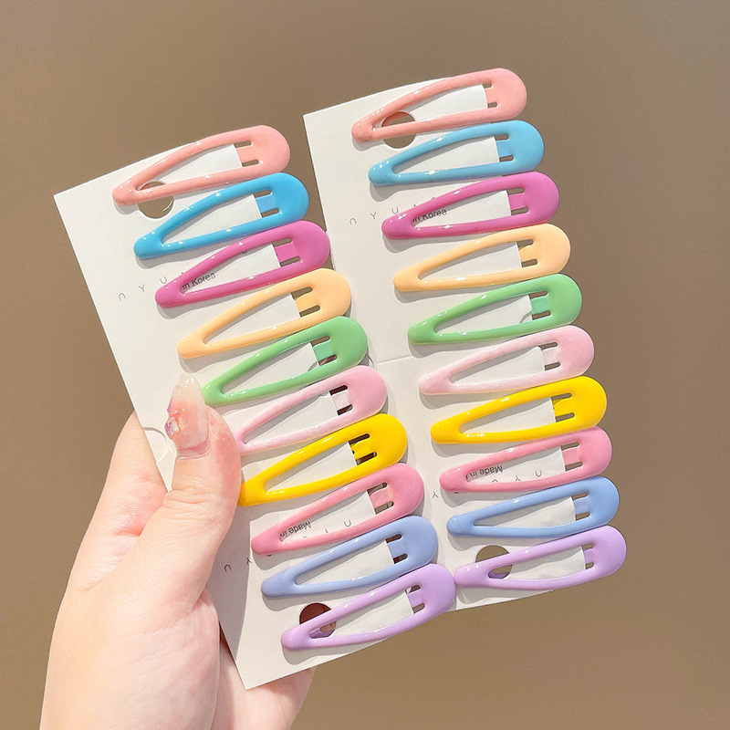 Dopamina de color estrellas amor clip de cabello de la niñez clip de fránta clip de cabello BB clip de cabello adorable joyas de cabello