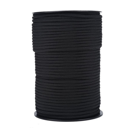 Outdoor 9-core 100-meter polypropylene paracord 550 reel 4mm rescue bundled tent rope mountaineering braided traction parachute rope