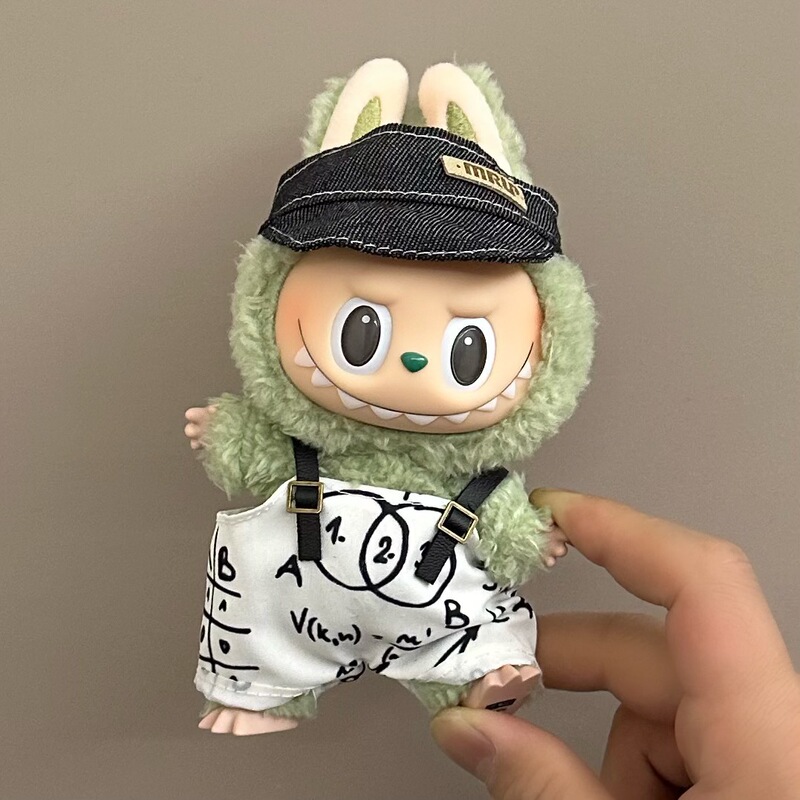 ソースメーカー卸売ラブブ人形服 17 センチメートルラブブブラインドボックスペンダント第一世代と第二世代のビニールぬいぐるみ|undefined