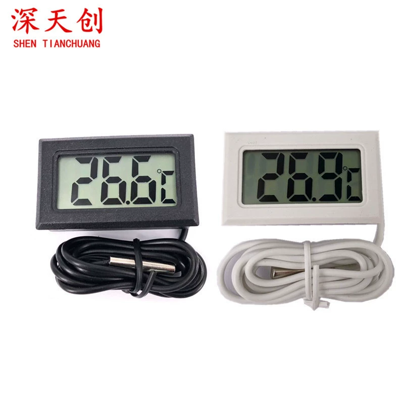 Прямые поставки с фабрики мини Встроенный электронный цифровой термометр холодильник для аквариума измеритель температуры воды водонепроницаемый зонд TPM-10
