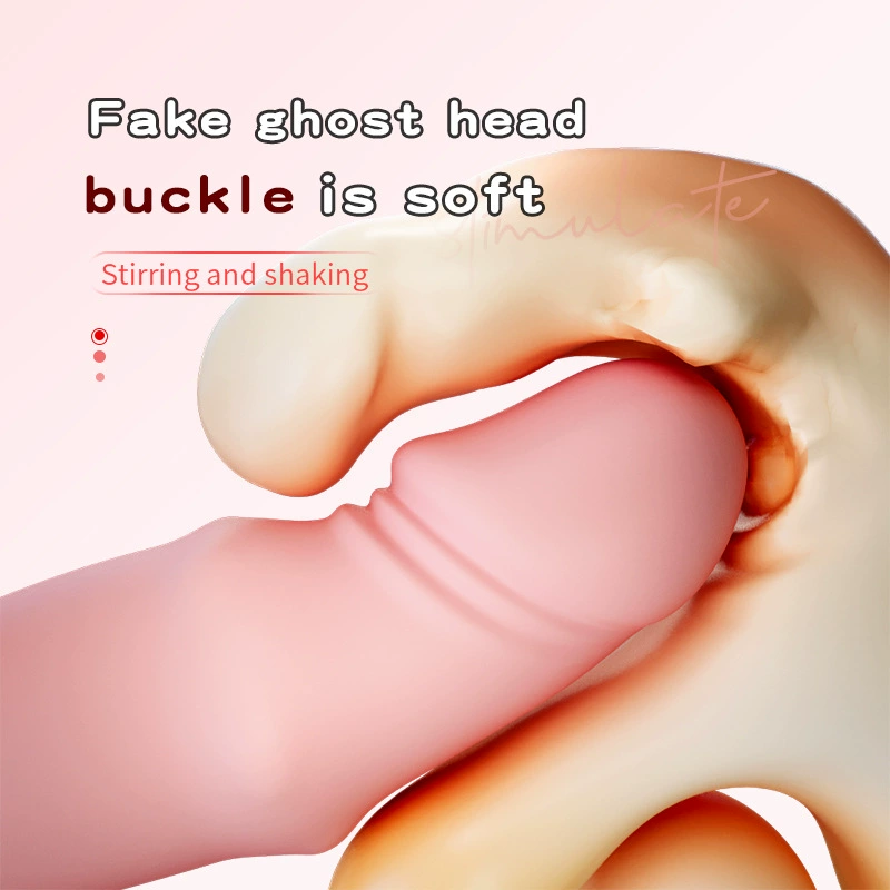 Wearable clitoral massager rose vibrator, 10 modes, remote control, soft silicone