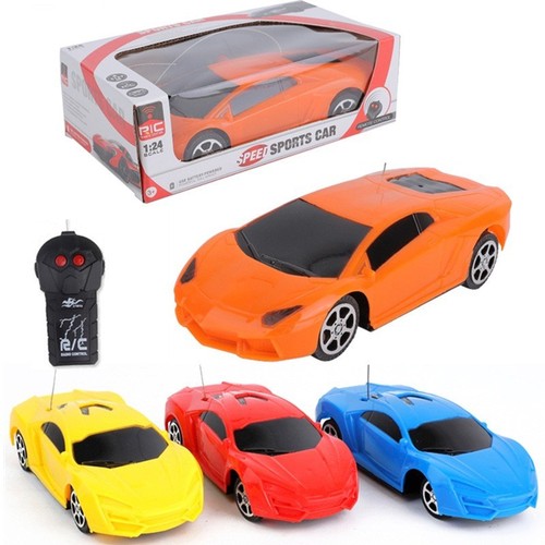 Remote Control Car 1 24 Small Kids Two-Channel Remote Control Sports Car Two-Way Wireless Electric Toy Car Gift