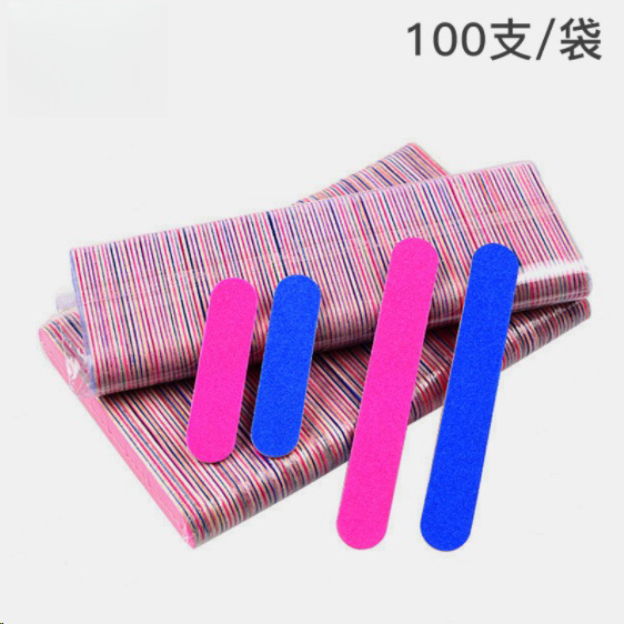 Lima de uñas de doble cara, para manicuría