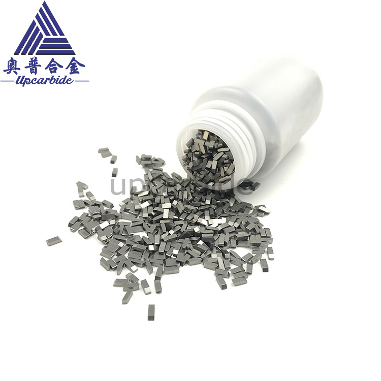 K10碳化钨锯齿片L6*T1.8*W2.2mm加工木材 木工片钨钢合金颗粒