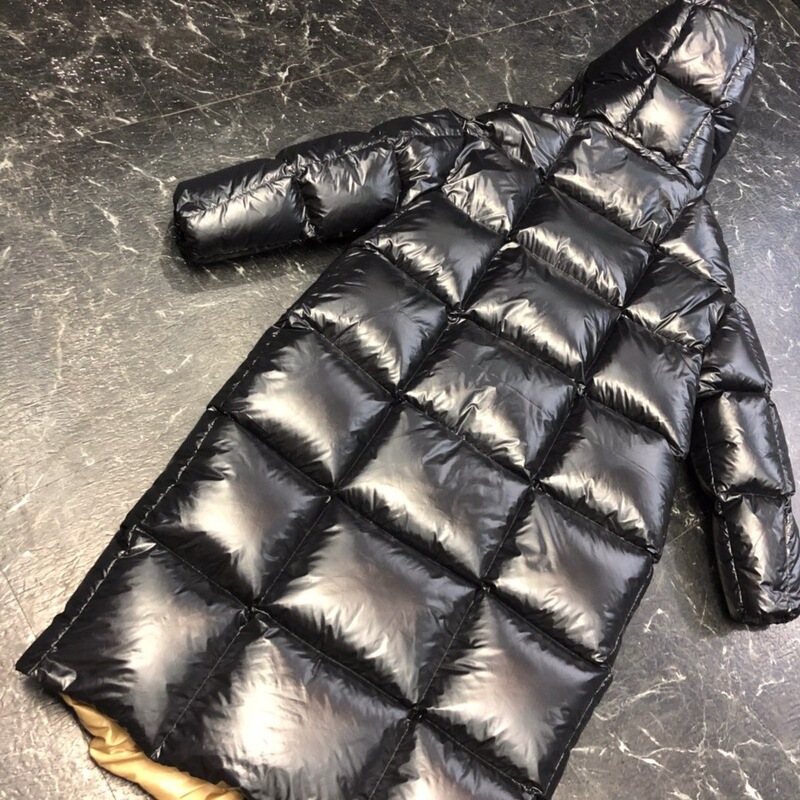 M家高版本羽绒服长面包服、短面包款必蒙口风高端外套过膝亮面|undefined