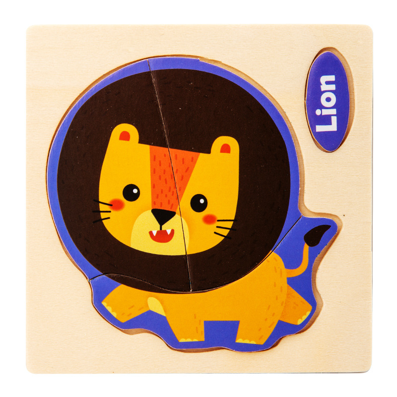 Madera cognición emparejada puzzles bebés entrenamiento de concentración iluminación puzzles de educación temprana puzzle puzzle infantil al por mayor