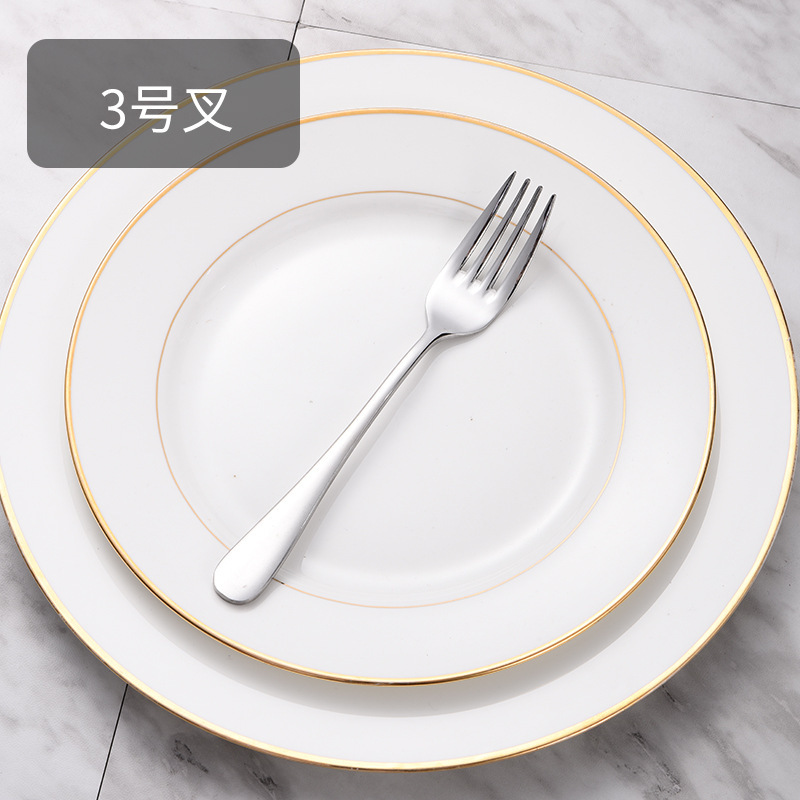 ステンレス厚手洋食食器81シリーズホテルステーキナイフフォークスプーン料理スプーン子供スプーン食事スプーン|undefined