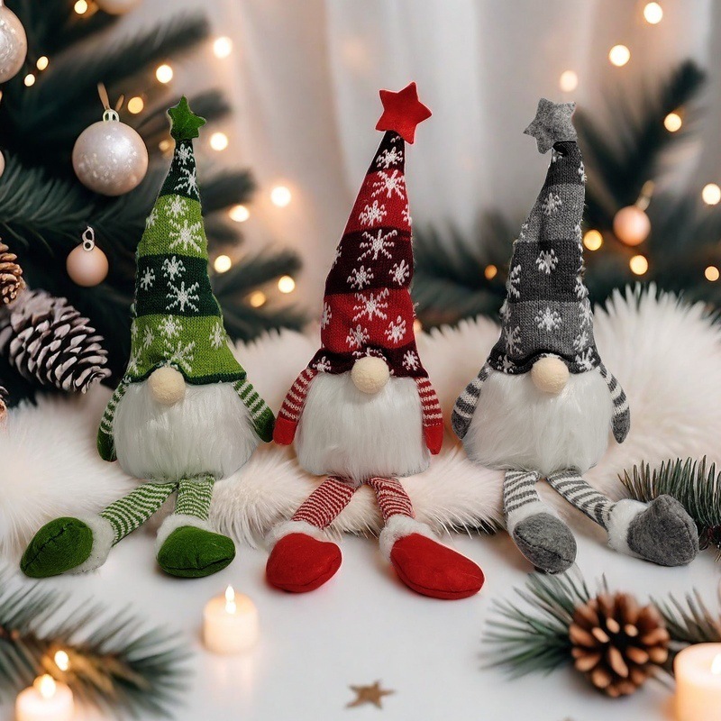 Decoración navideña Decoración de Papá Noel Decoración de escenas navideñas Accesorios Decoración navideña Muñeco de nieve navideño