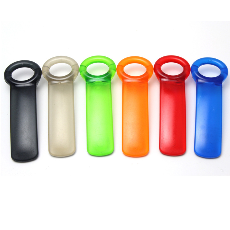 Ventas directas de la fábrica una variedad colores 5*14cm superficie imprimible plástico sólido abrelatas creativo tapa dispositivo torsión