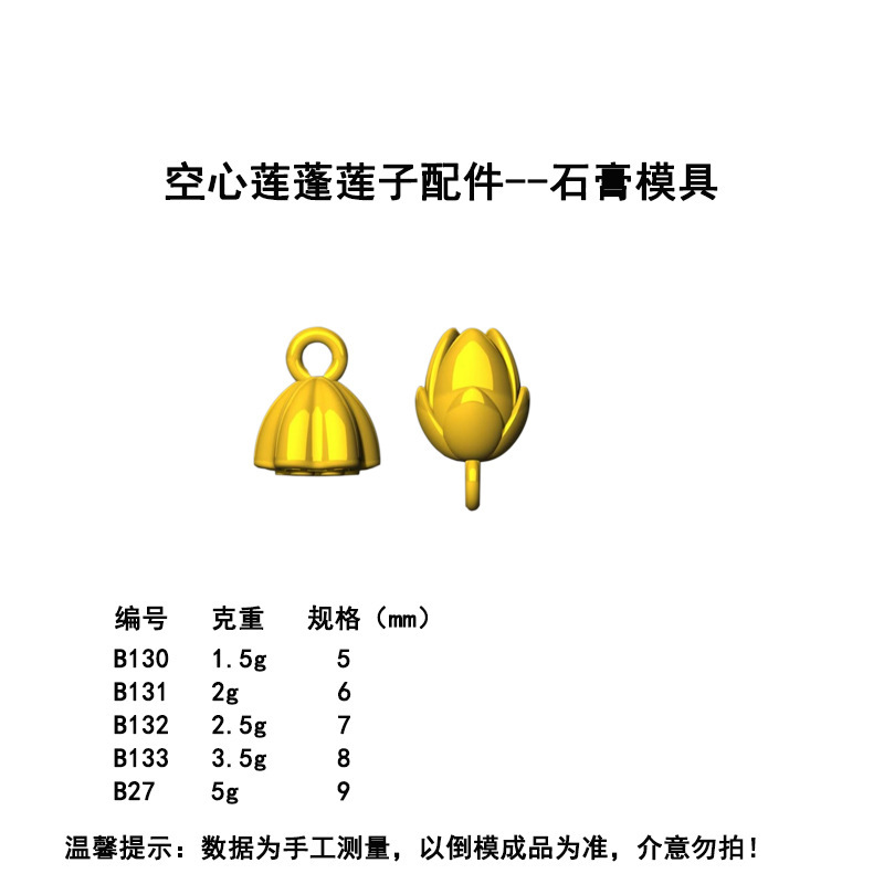 小紅書爆金蓮蓬蓮子部品石膏金型二世歓ストラップ部品アクセサリー加工金型|undefined