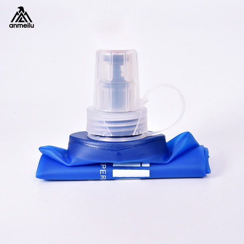 Amer Road Outdoor Sports Collapsible Soft Water Bottle TPU Water Bag Marathon Running Hydration Equipment Food Grade
