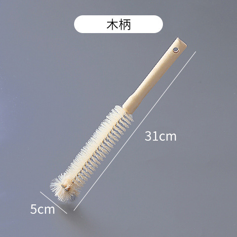 カップブラシ家庭用台所洗浄カップ長柄硬毛哺乳瓶洗浄ブラシセット小毛ブラシカップ洗浄ツール|undefined
