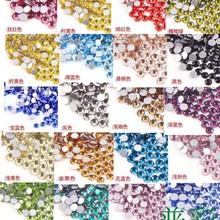 国贸a钻平底水钻手机DIY贴钻水晶玻璃美甲钻  眼睛装饰钻工厂批发