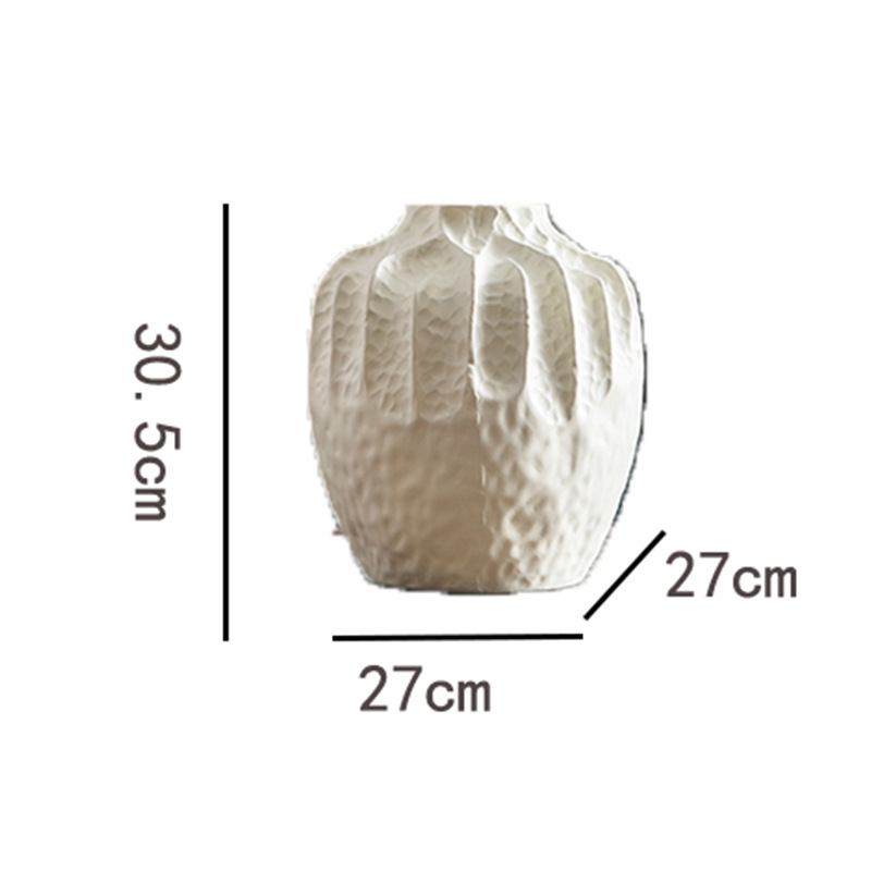 대형 크림 화이트