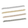 Bracelet stainless steel, necklace, accessory, 3/5cm, 750 sample gold