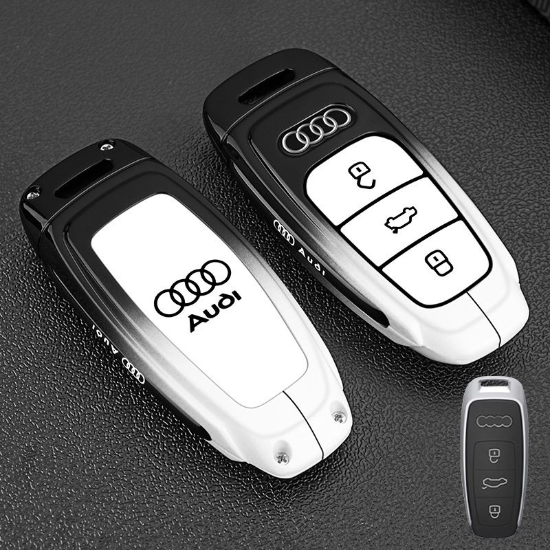 奥迪a6l钥匙套a4l/q5l/a3l/q3/q2l/a5/a7l/q7男士a8专用q4etron车|undefined