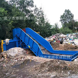 周口140吨液压打包机 卧式160吨打包机 180/200吨打包机图片