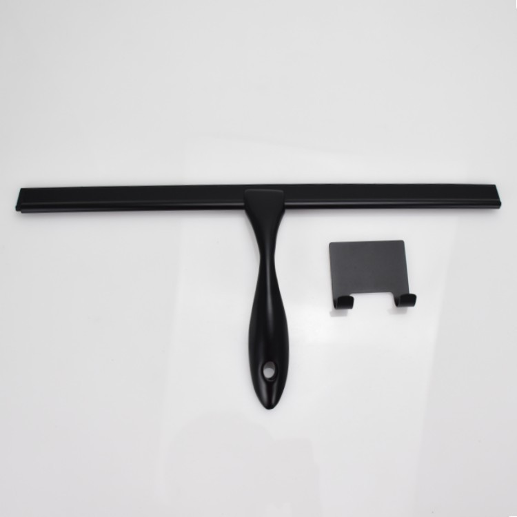 Mango corto 14 pulgadas negro + gancho cuadrado