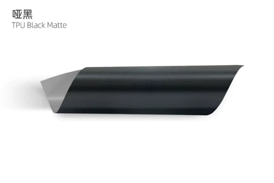 Black White Red Purple Invisible Car | Auto Color Change Film - matt-black-tpu-black-matte-tpu