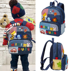 miki schoolbag 2021 Japanese cartoon boys and girls bear rabbit schoolbag children's backpack baby backpack generation