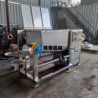 定制卧式干粉拌料机 电加热强制混合搅拌机 东莞厂家