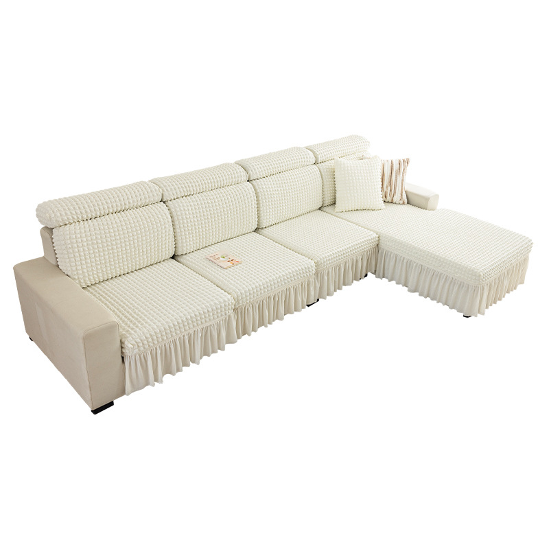 Transfronterizos para cubrir el sofá de espuma, cubierta antideslizante de cuatro estaciones, todo incluido, sofá elástico general, casa gruesa