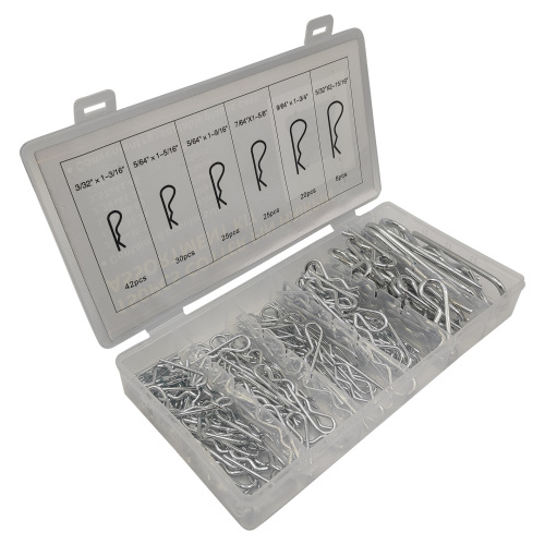 150PC corrugated cotter pin factory direct supply fastener R type cotter pin pin R type cotter pin