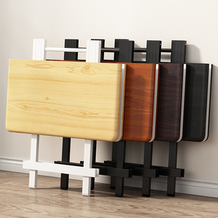 Internet Celebrity Foldableing Table Afternoon Tea Table Mahjong Table Cheap 2-Person Student Dining Bedroom Small Table Rental Room Simple