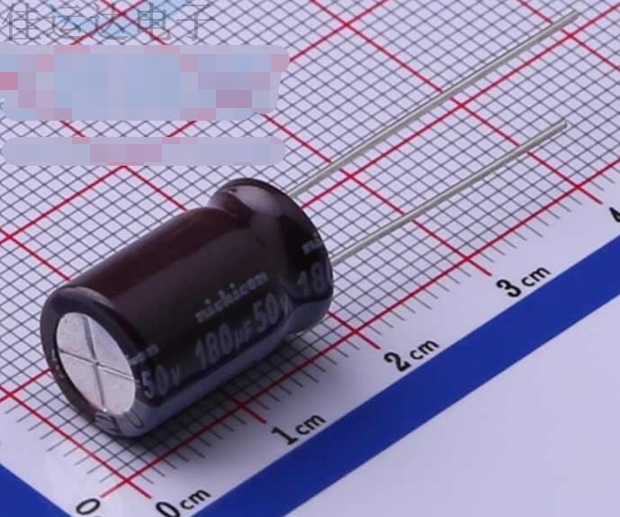 UPW1H181MPD6 规格 180uF 50V 引线型铝电解电容 原装供应