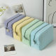 Cross-border European and American Seersucker Cosmetic Bag Large Capacity Striped Wash Bag Mississippi Popular Travel Storage Bag