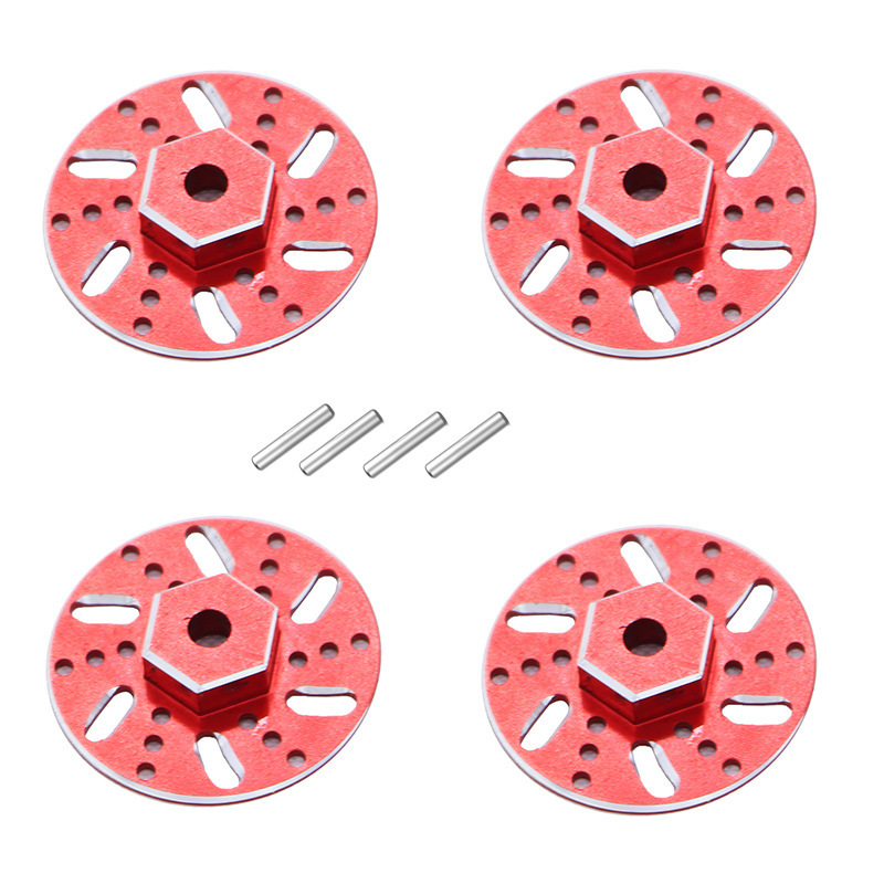 4PCs 9mm metal brake disc 1603 SG1604 UD1601 UD1602 1/16 remote control car accessories