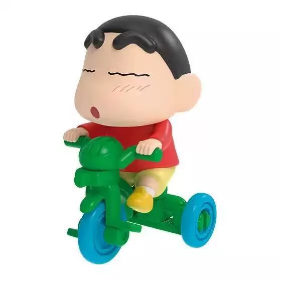 Bandai, Crayon Shin-chan, гоночная команда, милый креативный автомобиль, детская игровая игрушка
