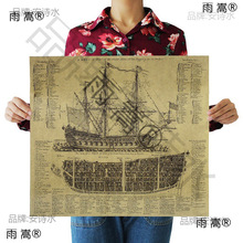 外贸宿舍餐厅铁皮画怀旧牛皮纸海报复古电影酒吧咖啡厅装饰画