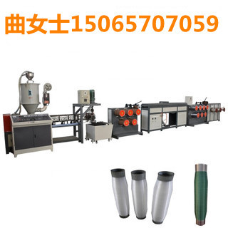 PPPE圆丝拉丝机 编织渔网过滤网拉丝机 PE聚乙烯圆丝拉丝机价格