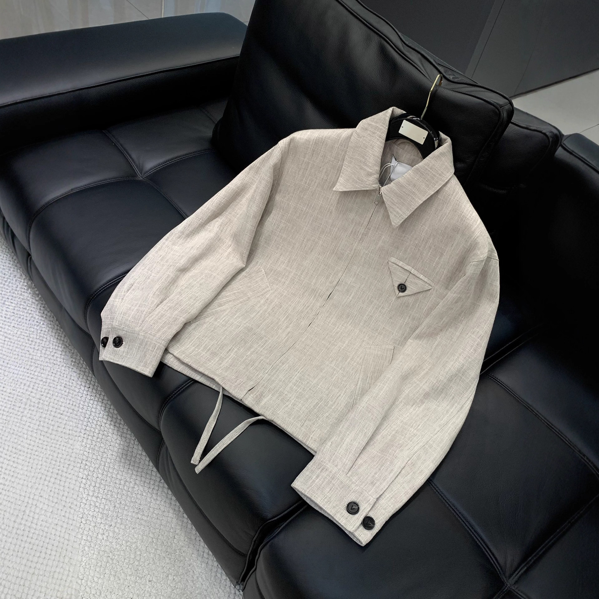 European High Version 2025 Bao Dijia Autumn Men's Fashion Casual Jacket Lapel Coat Direct Delivery