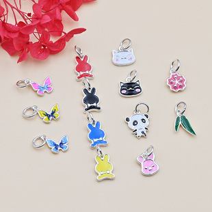 s925���y���Ͳ�ɫ��������؈��ɐ۵���diy����朶��h�Ʒ���