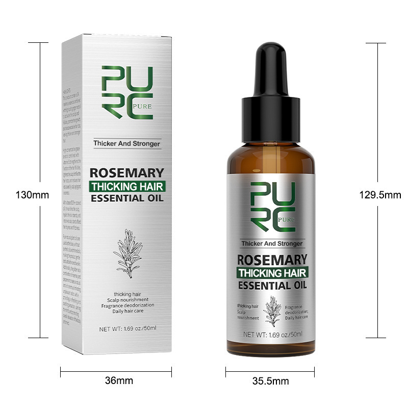 跨境外贸 PURC迷迭香护发精油 薄荷生姜护发养发头皮护发精油|undefined