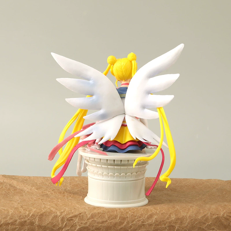 14cm Beauty Warrior Figure Anime Cartoon Moon Hare Bunny Doll Toy Ornament Trendy Toy Wholesale