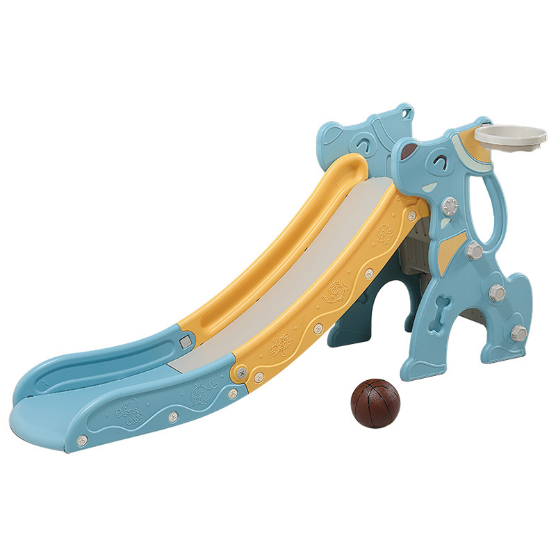 跨境兒童滑滑梯塑料室內家用嬰兒組合滑梯可折疊小型寶寶禮品玩具