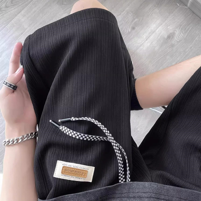 Pantalones Cortos Bermudas Respirables para Hombre 五分裤 de Poliéster con Alta Elasticidad para Ocio