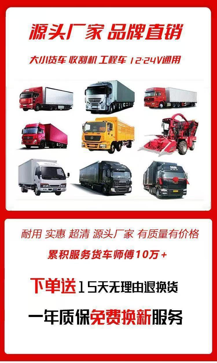 4.3 inch 5 inch folding car display size truck van reversing image display 12V24v universal
