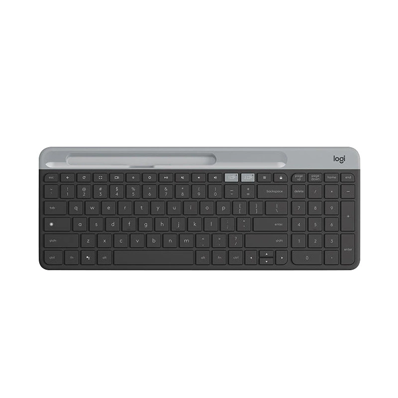 Ультратонкая бесшумная портативная клавиатура Logitech, Bluetooth